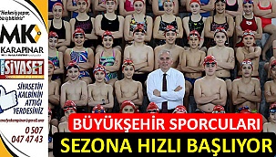 Büyükşehir sporcuları sezona hızlı başlıyor