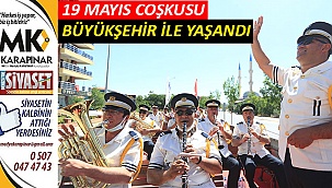 Denizli, 19 Mayıs coşkusunu Büyükşehir ile yaşadı