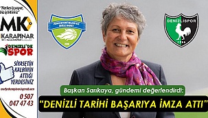  “Denizli tarihi başarıya imza attı”