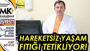 Hareketsiz yaşam fıtığı tetikliyor