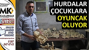 Hurdalar çocuklara oyuncak oluyır