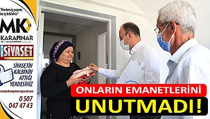 Pamukkale Belediyesi şehit ve gazilerimizin emanetlerini unutmadı