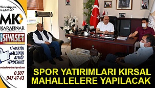 Spor yatırımları kırsal mahallelere yapılacak