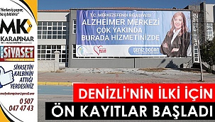 Alzheimer Yaşam Merkezi’nde ön kayıtlar başladı