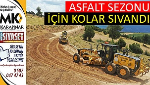 Asfalt sezonu için kolları sıvandı
