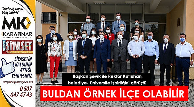 Buldan örnek ilçe olabilir