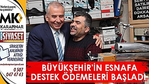Büyükşehir'in esnafa destek ödemeleri başladı