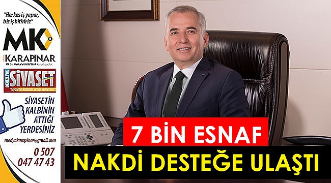 Büyükşehir Kovid-19 desteklerinde 7.000 esnafa ulaştı