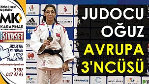 Judocu Oğuz Avrupa 3'ncüsü
