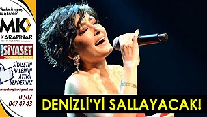 Melek Mosso Denizli'yi coşturacak