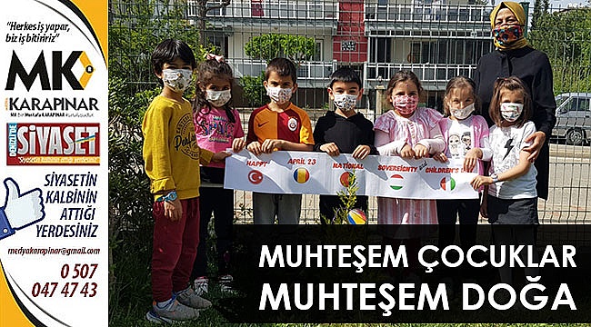 Muhteşem çocuk muhteşem doğa