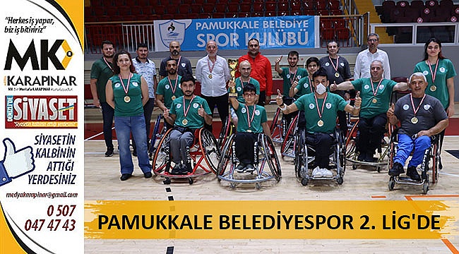 Pamukkale Belediyespor 2. Lig’de