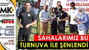 Sahalarımız bu turnuva ile şenlendi