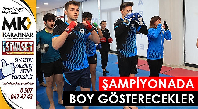 Şampiyonada boy gösterecekler