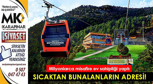 Sıcaktan bunalanların adresi!