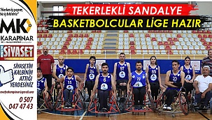 Tekerlekli Sandalye Basketbolcular lige hazır