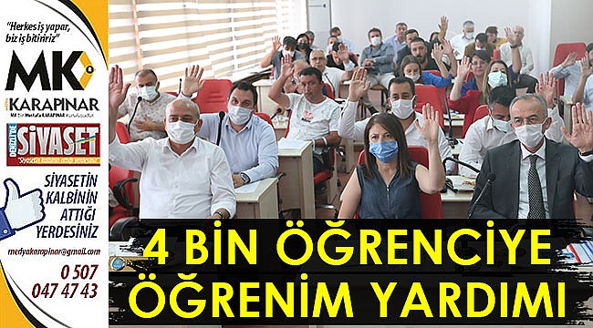 4 bin öğrenciye öğrenim yardımı