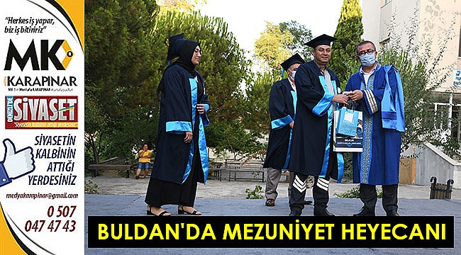 Buldan’da mezuniyet heyecanı