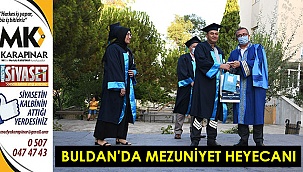 Buldan’da mezuniyet heyecanı