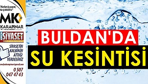 Buldan’da su kesintisi