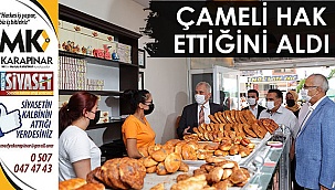 Çameli hak ettiğini aldı