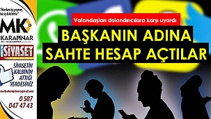 Denizli'de belediye başkanının adına sahte hesap açtılar