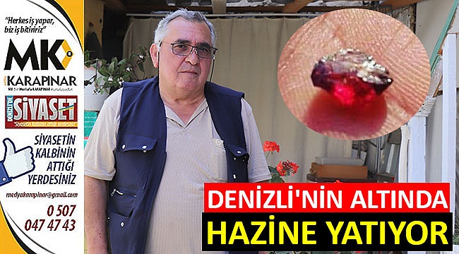 Denizli'nin altında hazine yatıyor