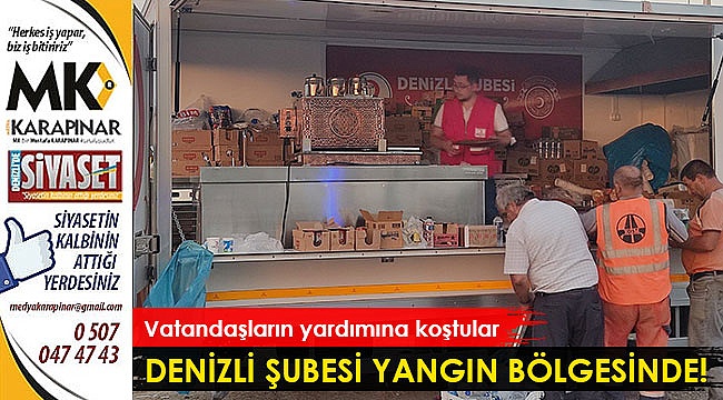 Kızılay yangın bölgesinde