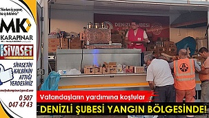 Kızılay yangın bölgesinde