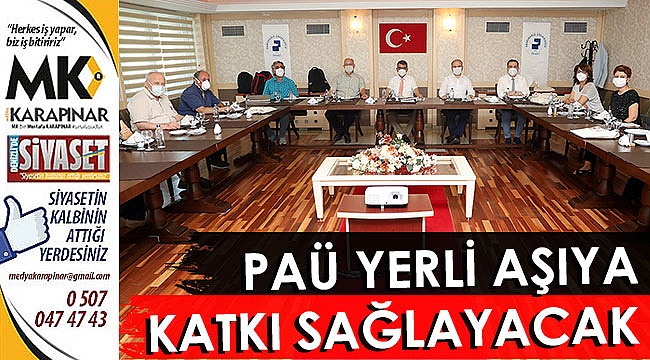 PAÜ yerli aşıya katlı sağlayacak
