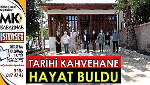 Tarihi kahvehane hayat buldu