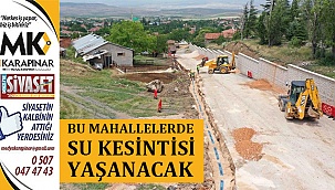 Dört ilçede su kesintisi uygulanacak