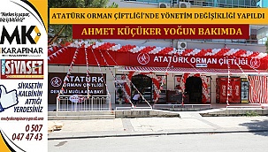 Atatürk Orman Çiftliği’nde yönetim değişikliği yapıldı