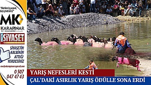 Çal’da asırlık yarış ödülle sona erdi