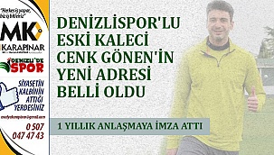Cenk Gönen, yeni takımına imzayı attı