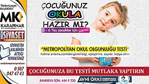 Çocuğunuza bu testi mutlaka yaptırın