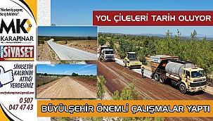 Denizli'de 12 kilometrelik toprak yol asfaltlandı
