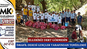 Denizli'de İsrafil deresi temizlendi