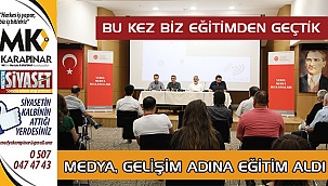 Denizli medyası eğitimden geçti