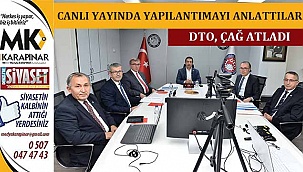 DTO, YouTube kanalında canlı yayınla yapılandırmayı anlattı