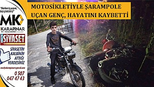 Kale’de motosiklet tutkunu genç hayatını kaybetti