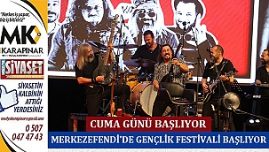 Merkezefendi’de gençlik festivali başlıyor