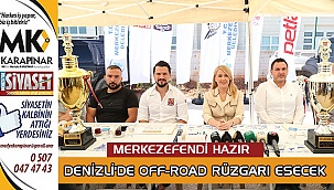 Merkezefendi’de off-road rüzgarı esecek