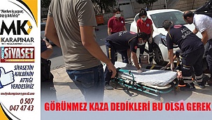 Otomobilin çarptığı genç kız metrelerce savruldu