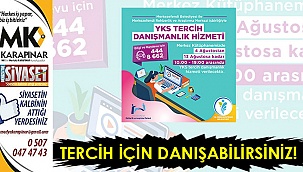 Tercih için danışabilirsiniz!