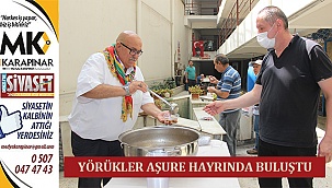 Yörükler aşure hayrında buluştu
