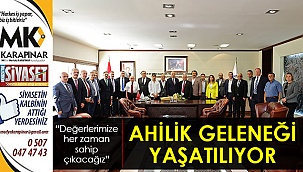 Ahilik geleneğini yaşatıyor