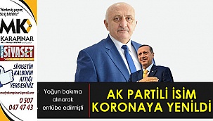 AK Partili isim koronaya yenildi