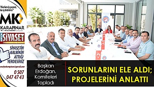 Başkan Erdoğan, Komiteleri Topladı