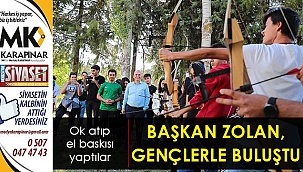 Başkan Zolan gençlerle buluştu